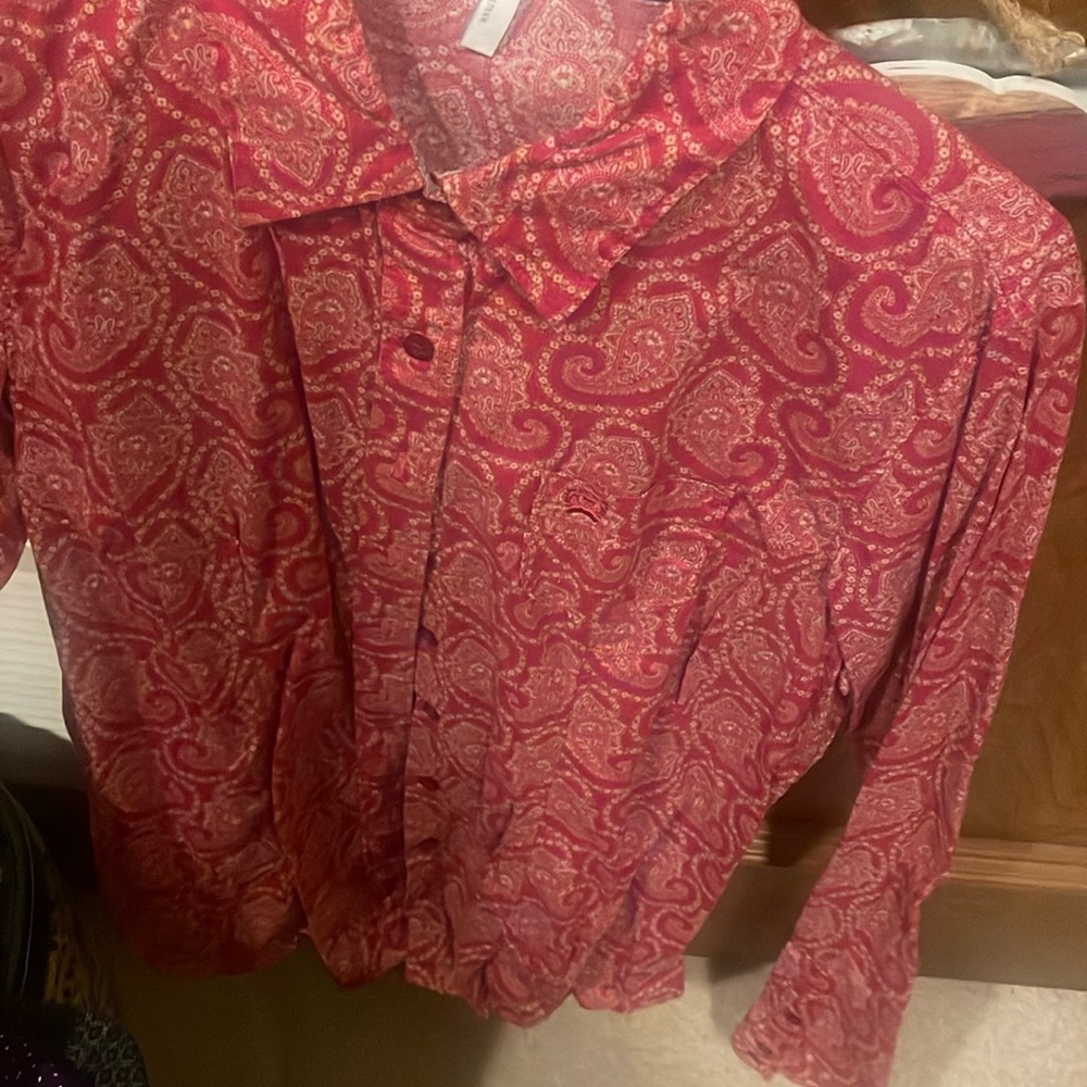 Cinch Shirt ladies Size L